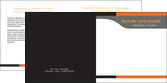 realiser depliant 2 volets  4 pages  texture structure courbes MLGI43989
