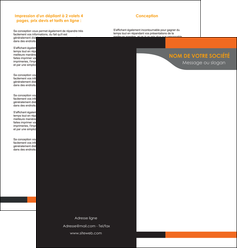 exemple depliant 2 volets  4 pages  texture structure courbes MLGI43991
