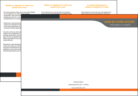 realiser depliant 3 volets  6 pages  texture structure courbes MFLUOO43993
