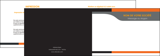 cree depliant 2 volets  4 pages  texture structure courbes MFLUOO44003