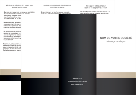 faire depliant 3 volets  6 pages  texture contexture structure MFLUOO44229
