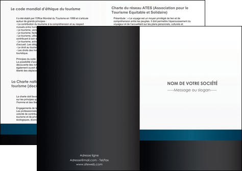 cree depliant 2 volets  4 pages  texture structure design MFLUOO44283
