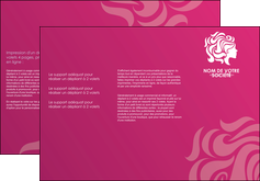 creation graphique en ligne depliant 3 volets  6 pages  centre esthetique  coiffure salon salon de coiffure MFLUOO44433