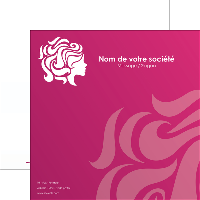 faire flyers centre esthetique  coiffure salon salon de coiffure MFLUOO44443