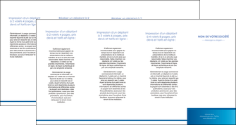 creation graphique en ligne depliant 4 volets  8 pages  texture structure design MLIG44543