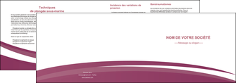 realiser depliant 2 volets  4 pages  texture structure design MLIGBE44629