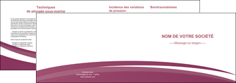 creation graphique en ligne depliant 2 volets  4 pages  texture structure design MLIGBE44631