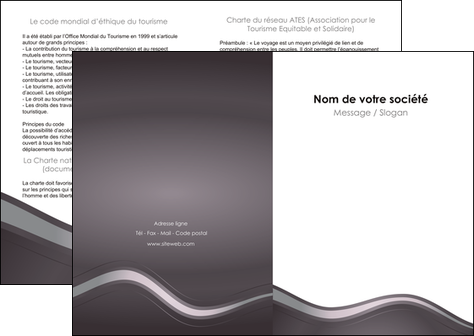 imprimerie depliant 2 volets  4 pages  texture contexture structure MLIGLU44743