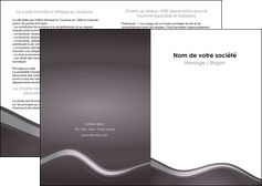 imprimerie depliant 2 volets  4 pages  texture contexture structure MLIGLU44743
