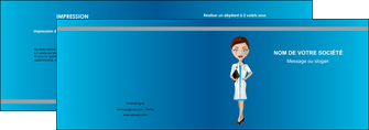 creer modele en ligne depliant 2 volets  4 pages  infirmier infirmiere medecin docteur infirmier MIDBE44823