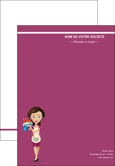 personnaliser modele de affiche bar et cafe et pub serveuse restaurant restaurateur MIDLU44887