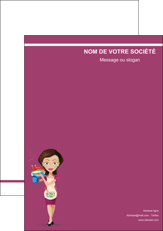 personnaliser modele de flyers bar et cafe et pub serveuse restaurant restaurateur MIDLU44893