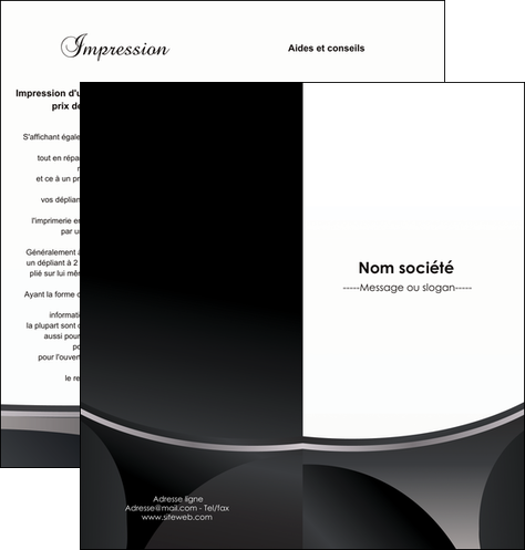 impression depliant 2 volets  4 pages  texture structure design MLGI44945