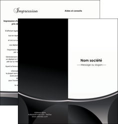 impression depliant 2 volets  4 pages  texture structure design MLGI44945