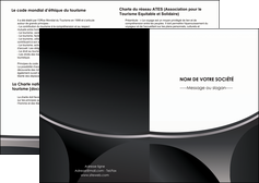 faire modele a imprimer depliant 2 volets  4 pages  texture structure design MLGI44957