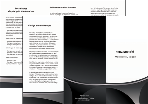 faire modele a imprimer depliant 3 volets  6 pages  texture structure design MLGI44987
