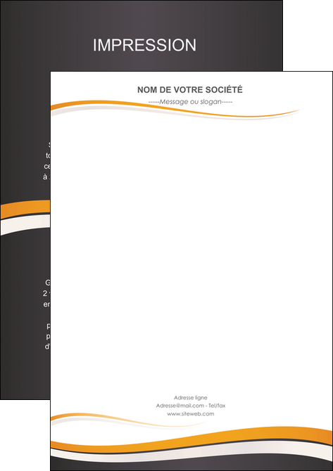 faire flyers standard design abstrait MFLUOO45097