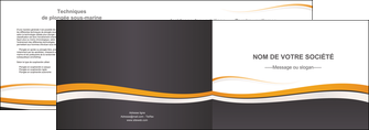 personnaliser modele de depliant 2 volets  4 pages  standard design abstrait MFLUOO45123