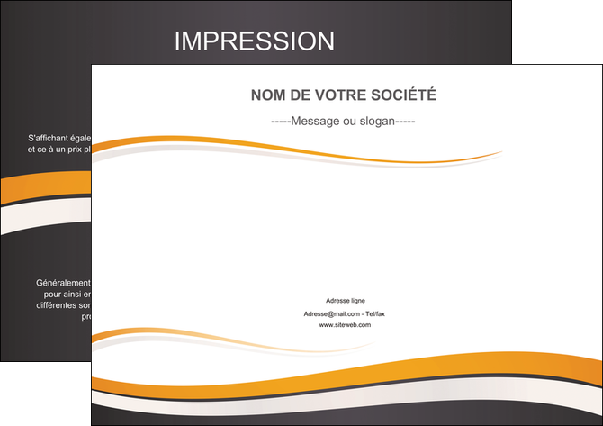 faire modele a imprimer affiche standard design abstrait MFLUOO45131