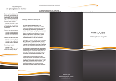 faire modele a imprimer depliant 3 volets  6 pages  standard design abstrait MFLUOO45137