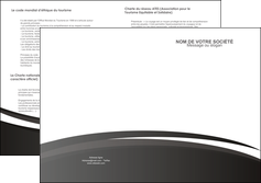 imprimer depliant 2 volets  4 pages  standard design abstrait MLIG45141