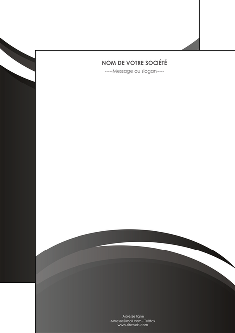 impression flyers standard design abstrait MLGI45143