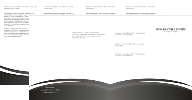 imprimer depliant 4 volets  8 pages  standard design abstrait MLGI45147