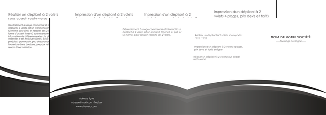 realiser depliant 4 volets  8 pages  standard design abstrait MLGI45151