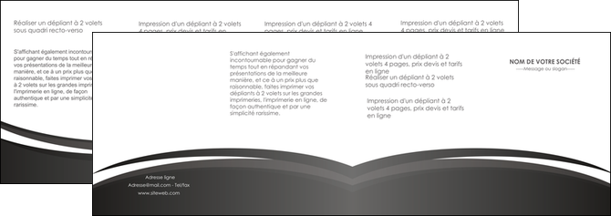 imprimerie depliant 4 volets  8 pages  standard design abstrait MLGI45153