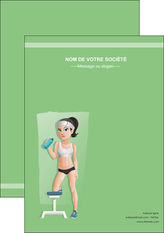 exemple affiche sport sport sportive salle de sport MLIGLU45215