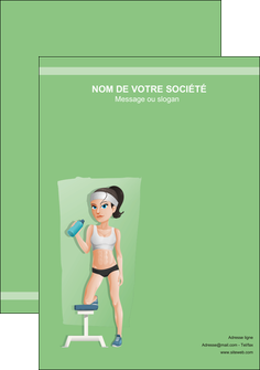 creer modele en ligne flyers sport sport sportive salle de sport MLIGLU45223