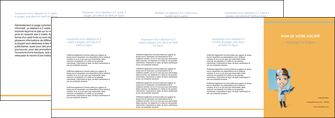 personnaliser modele de depliant 4 volets  8 pages  materiel de sante medecin medecine sante MLIGLU45291