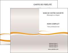personnaliser modele de carte de visite standard design abstrait MFLUOO45659