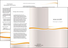 imprimer depliant 3 volets  6 pages  standard design abstrait MFLUOO45683
