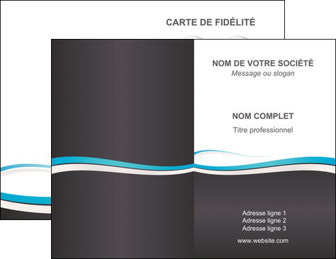 personnaliser modele de carte de visite standard design abstrait MFLUOO45715