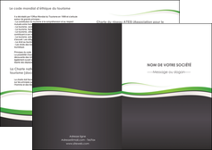 personnaliser modele de depliant 2 volets  4 pages  standard design abstrait MIF45757