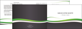 maquette en ligne a personnaliser depliant 2 volets  4 pages  standard design abstrait MLGI45771