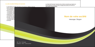 modele depliant 2 volets  4 pages  standard texture abstrait MLIGCH46057