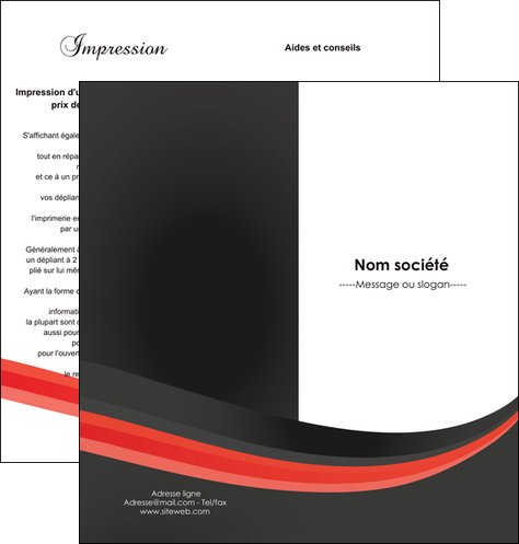 creation graphique en ligne depliant 2 volets  4 pages  standard texture abstrait MLIGLU46169