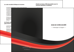 creer modele en ligne depliant 2 volets  4 pages  standard texture abstrait MLIG46183
