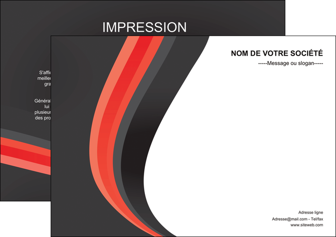 maquette en ligne a personnaliser flyers standard texture abstrait MLIGLU46199