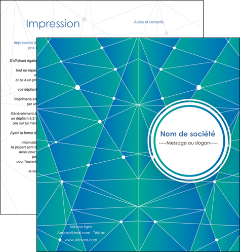 faire depliant 2 volets  4 pages  texture contexture structure MFLUOO46327