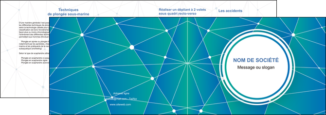 faire depliant 2 volets  4 pages  texture contexture structure MFLUOO46355