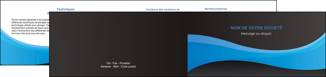 creation graphique en ligne depliant 2 volets  4 pages  texture contexture structure MFLUOO46399