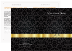 exemple depliant 2 volets  4 pages  standard texture abstrait MIF46419