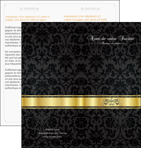 creer modele en ligne depliant 2 volets  4 pages  standard texture abstrait MFLUOO46425