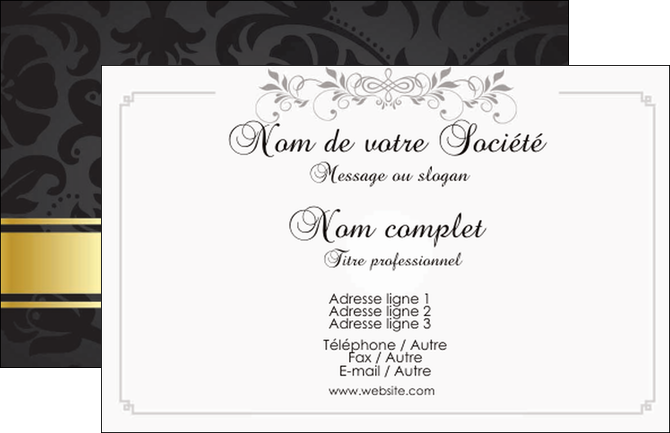 modele en ligne carte de visite standard texture abstrait MFLUOO46447