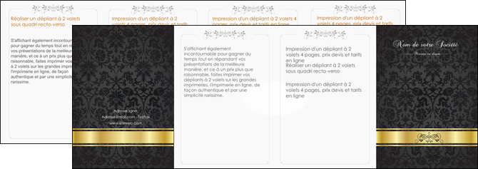 imprimer depliant 4 volets  8 pages  standard texture abstrait MLIGCH46455