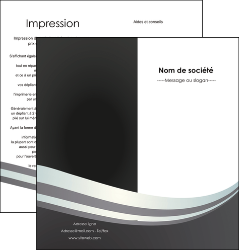 modele en ligne depliant 2 volets  4 pages  standard texture abstrait MFLUOO46469