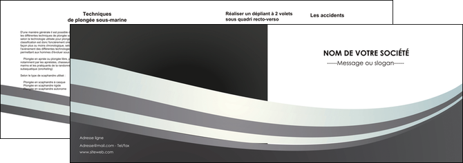 imprimer depliant 2 volets  4 pages  standard texture abstrait MFLUOO46497